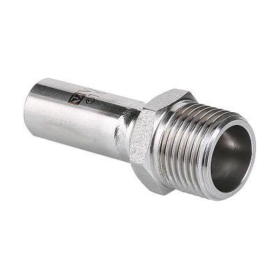 Вставка VALTEC резьбовая нерж. сталь с нар.р. 22х3/4 Вставка VALTEC резьбовая нерж. сталь с нар.р. 22х3/4