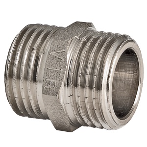 Ниппель VALTEC 3/4 наружная резьба, никелированная латунь Ниппель VALTEC 3/4 наружная резьба, никелированная латунь