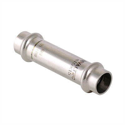 Муфта надвижная VALTEC из нержавеющей стали, 22 x 22 Муфта надвижная VALTEC из нержавеющей стали, 22 x 22