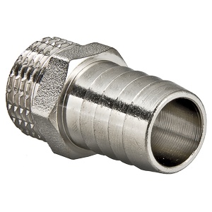 Штуцер для шланга VALTEC 1/2 х 10 мм VTr,650,N,0410 наружная резьба, никелированная латунь Штуцер для шланга VALTEC 1/2 х 10 мм VTr,650,N,0410 наружная резьба, никелированная латунь