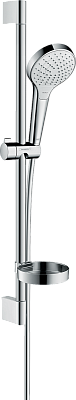 Душевой набор Hansgrohe Croma Select S Vario и мыльницей Casetta, белый/хром 26566400
