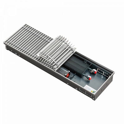 Внутрипольный конвектор с вентилятором Techno KVZV 250-120-1800 Внутрипольный конвектор с вентилятором Techno KVZV 250-120-1800