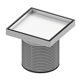 Основа для плитки TECE TECEdrainpiont S plate, 150 x 150 мм, в стальной рамке