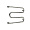 Полотенцесушитель водяной Термодизайн STANDART М (c полкой) (AISI 304) H=500, W=400