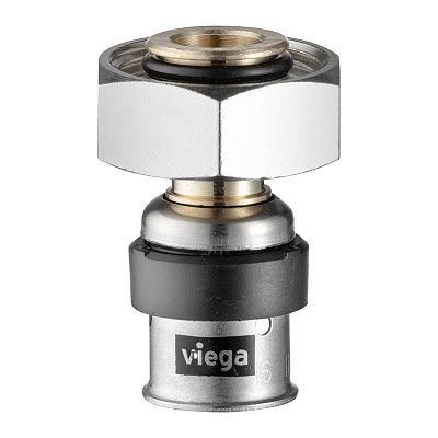 Переход на резьбовые соединения Viega SmartPress 20 x G 3/4, модель 6735 Переход на резьбовые соединения Viega SmartPress 20 x G 3/4, модель 6735