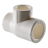 Тройник полипропиленовый переходной VALTEC PPR 75-50-75 мм
