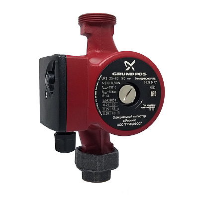Циркуляционный насос Grundfos UPS 25-60 180 Циркуляционный насос Grundfos UPS 25-60 180