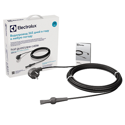 Нагревательный кабель Electrolux Frost Guard Pipe Cable 144 Вт 8 м Нагревательный кабель Electrolux Frost Guard Pipe Cable 144 Вт 8 м