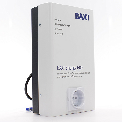 Инверторный cтабилизатор напряжения Baxi Energy 600 Инверторный cтабилизатор напряжения Baxi Energy 600