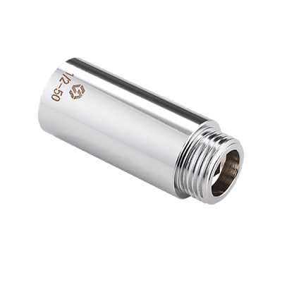 Удлинитель MVI хромированный, резьба ВР-НР 1/2 x 100 mm, DN15, латунь