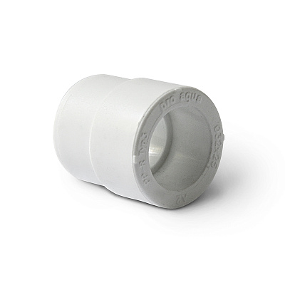 Муфта из полипропилена PRO AQUA PP-R переходная Н-В белая (25-20), арт.PA12512P Муфта из полипропилена PRO AQUA PP-R переходная Н-В белая (25-20), арт.PA12512P