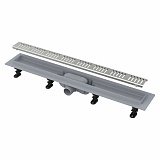 Лоток душевой Alcaplast APZ10 550 мм с порогами с порогами для перфорированной решетки