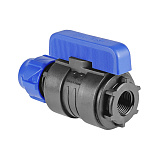 Кран шаровой Valfex ПНД компрессионный цанга - ВР разборный 25х1/2