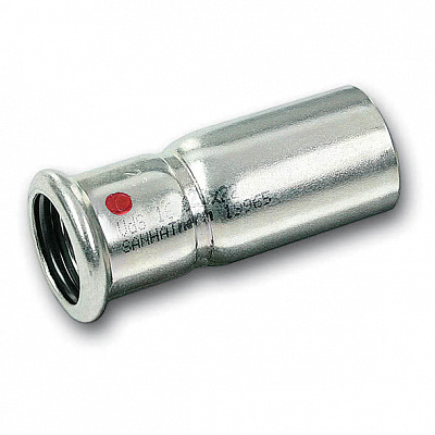 Ниппель Sanha 24243, редукционный ВПр-НПр, углеродистая сталь, 42ax35