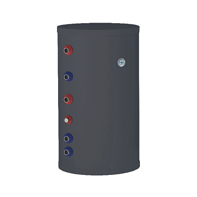 Бойлер косвенного нагрева RISPA SERBW 200 L Enamel настенный, вертикальный, с 1-м теплообменником