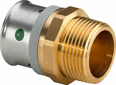 Переход Viega переход 16x3/4 НР бронза