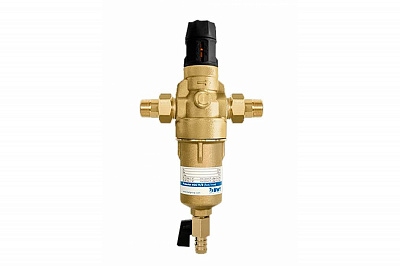 Фильтр механической очистки горячей воды BWT Protector mini H/R HWS, с редуктором давления, 1/2