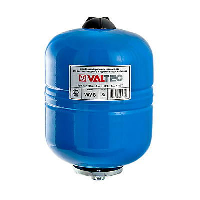 Расширительный бак VALTEC VT.AV.B 18л, для системы горячего водоснабжения (VT.AV.B.060018) Расширительный бак VALTEC VT.AV.B 18л, для системы горячего водоснабжения (VT.AV.B.060018)