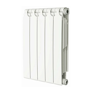Биметаллический секционный радиатор отопления Теплоприбор БР1-500 / 15 секций