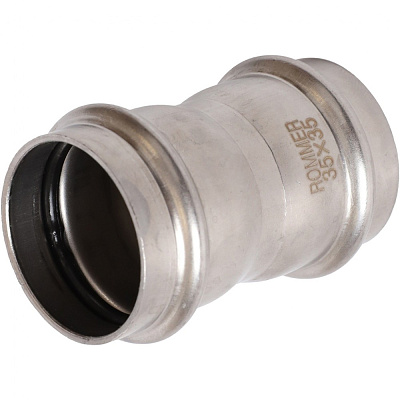 Муфта Rommer равнопроходная 35, ВПр, нержавеющая сталь Муфта Rommer равнопроходная 35, ВПр, нержавеющая сталь