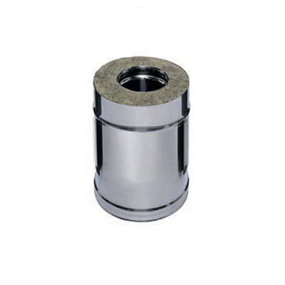 Сэндвич FERRUM 0,25м (430/0,5мм + нерж.) Ф150х250