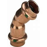 Отвод 45 медный Viega Profipress с SC-Contur d=54 (арт. 292 553)