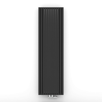 Стальной трубчатый радиатор отопления Jaga Tetra Wall H180 L033_цвет 145 (черно-серый)