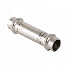 Муфта надвижная VALTEC из нержавеющей стали, 15 x 15
