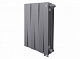 Биметаллический секционный радиатор отопления Royal Thermo Pianoforte Silver Satin 500 / 6 секций нижнее правое подключение