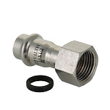 Соединитель VALTEC из нержавеющей стали, с накидной гайкой 35 x 1