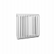 Стальной трубчатый радиатор отопления КЗТО РС 3, трехтрубный, 500 40 секций