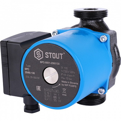 Циркуляционный насос Stout 25/60-130 Циркуляционный насос Stout 25/60-130