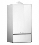 Настенный газовый конденсационный котел отопления одноконтурный Buderus Logamax plus GB172-24 iW (белый)