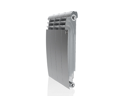 Биметаллический секционный радиатор отопления Royal Thermo Biliner Satin Silver 500 / 4 секции Биметаллический секционный радиатор отопления Royal Thermo Biliner Satin Silver 500 / 4 секции