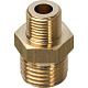 Ниппель переходной Stout 1/4 X1/8 наружная резьба, латунь