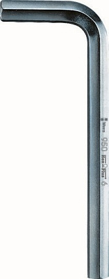 Г-образный ключ WERA 950 L хром, 2.5 x 112 мм Г-образный ключ WERA 950 L хром, 2.5 x 112 мм