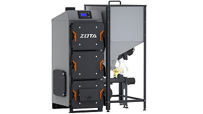 Твердотопливный напольный котел отопления ZOTA Focus 16 Твердотопливный напольный котел отопления ZOTA Focus 16