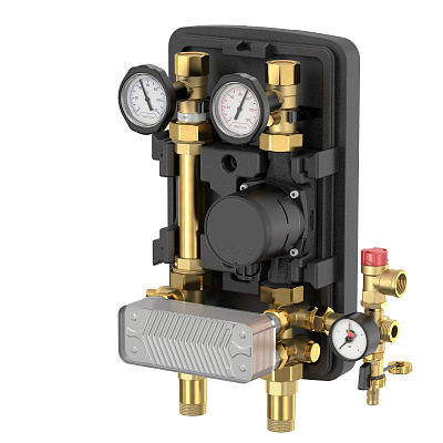 Насосная группа Meibes MeiFlow Top S UC-SD DN25 с теплообменником (20 пластин), с насосом Grundfos Alpha 2.1 25-60N Насосная группа Meibes MeiFlow Top S UC-SD DN25 с теплообменником (20 пластин), с насосом Grundfos Alpha 2.1 25-60N