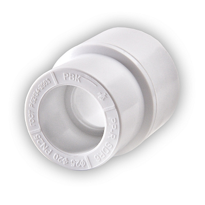 Муфта из полипропилена РВК переходная D63-40