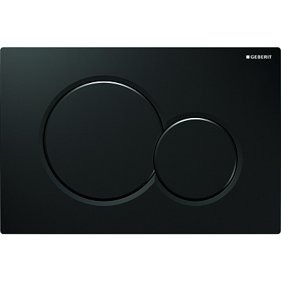 Кнопка смыва Geberit Sigma 01 двойной смыв, чёрный 115.770.DW.5 Кнопка смыва Geberit Sigma 01 двойной смыв, чёрный 115.770.DW.5