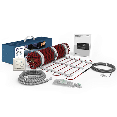 Нагревательный мат Electrolux Easy Fix Mat 2-180-1,5 (комплект теплого пола c терморегулятором) Нагревательный мат Electrolux Easy Fix Mat 2-180-1,5 (комплект теплого пола c терморегулятором)