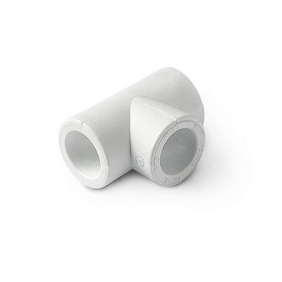 Тройник из полипропилена PRO AQUA PP-R белый (32), арт.PA14012P