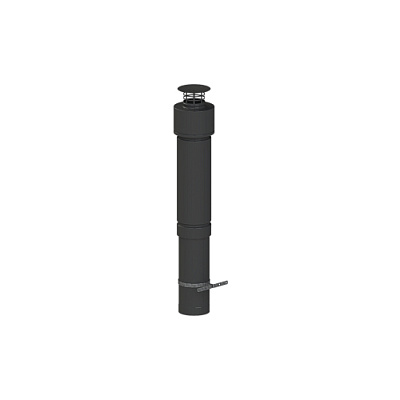 Вертикальный конечный участок дымохода Cox Geelen D=100/150 мм, L=1195 мм, CoxStant PP/Galvanised