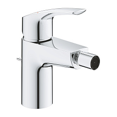 Смеситель для биде Grohe Eurosmart New с донным клапаном, хром