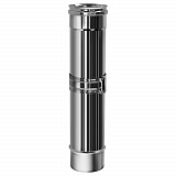 Труба телескопическая Вулкан VHR d130, L = 500 мм, AISI 304 (зеркальная)