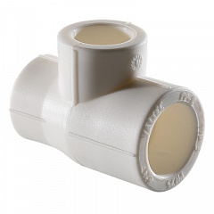 Тройник полипропиленовый переходной VALTEC PPR 75-40-75 мм