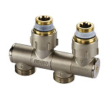 Узел нижнего подключения Flamco N1 c функцией отсечки