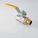 Кран шаровой газовый VALTEC Valgas 1/2 ВН, рычаг