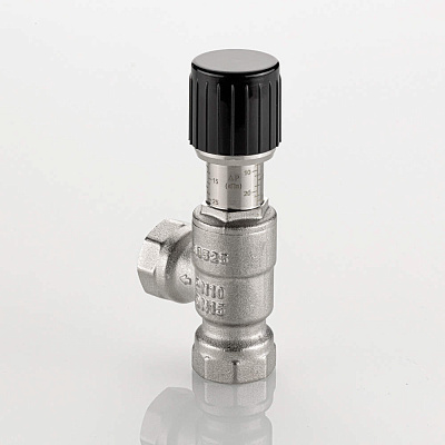 Клапан перепускной VALTEC угловой 1/2 (5-25 кПа) (VT.665.N.0401)