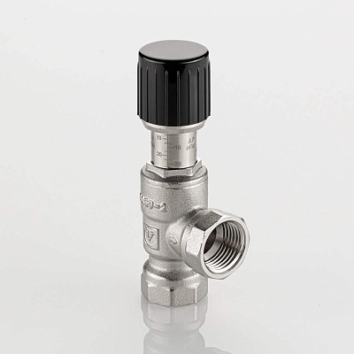 Клапан перепускной VALTEC угловой 1/2 (5-25 кПа) (VT.665.N.0401)